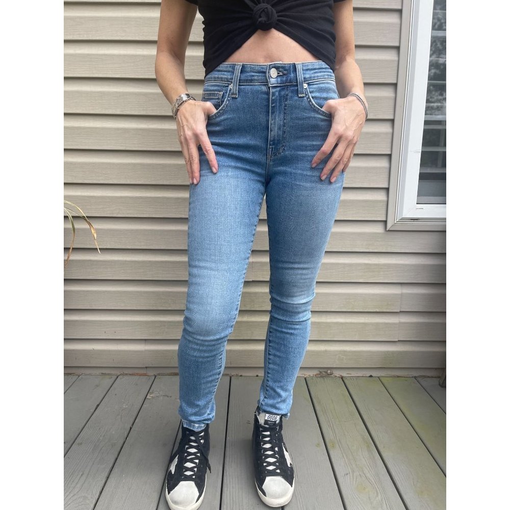 Cqy Denim Palme Lure High Rise Skinny Jean - Size 25